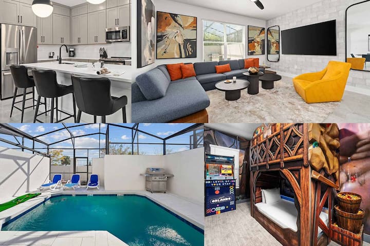 Molly's Mine | Epic Themed Br, Pool - Near Disney - Orlando, FL