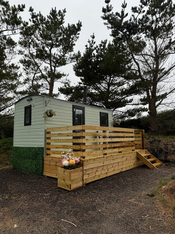 Luxury Shepherd Hut With Woodland Views - Constantine Bay