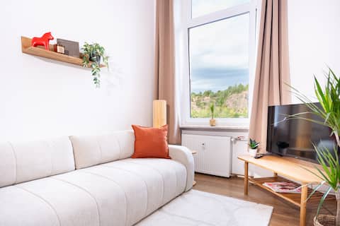 Popular Airbnb listing: Rheinblick Suite 4 directly on the Rhine in Boppard