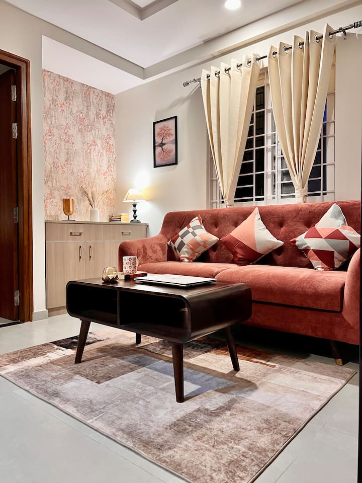 301 | The Rose | Premium 1bhk | Btm Metro | Ac - Bangalore