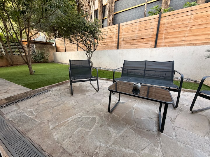 Chaleureux Studio Jardin Terrasse - Solliès-Pont