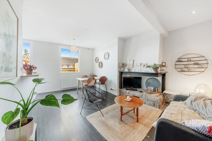 Cocon Cosy Avec Grande Terrasse & Parking - Vannes