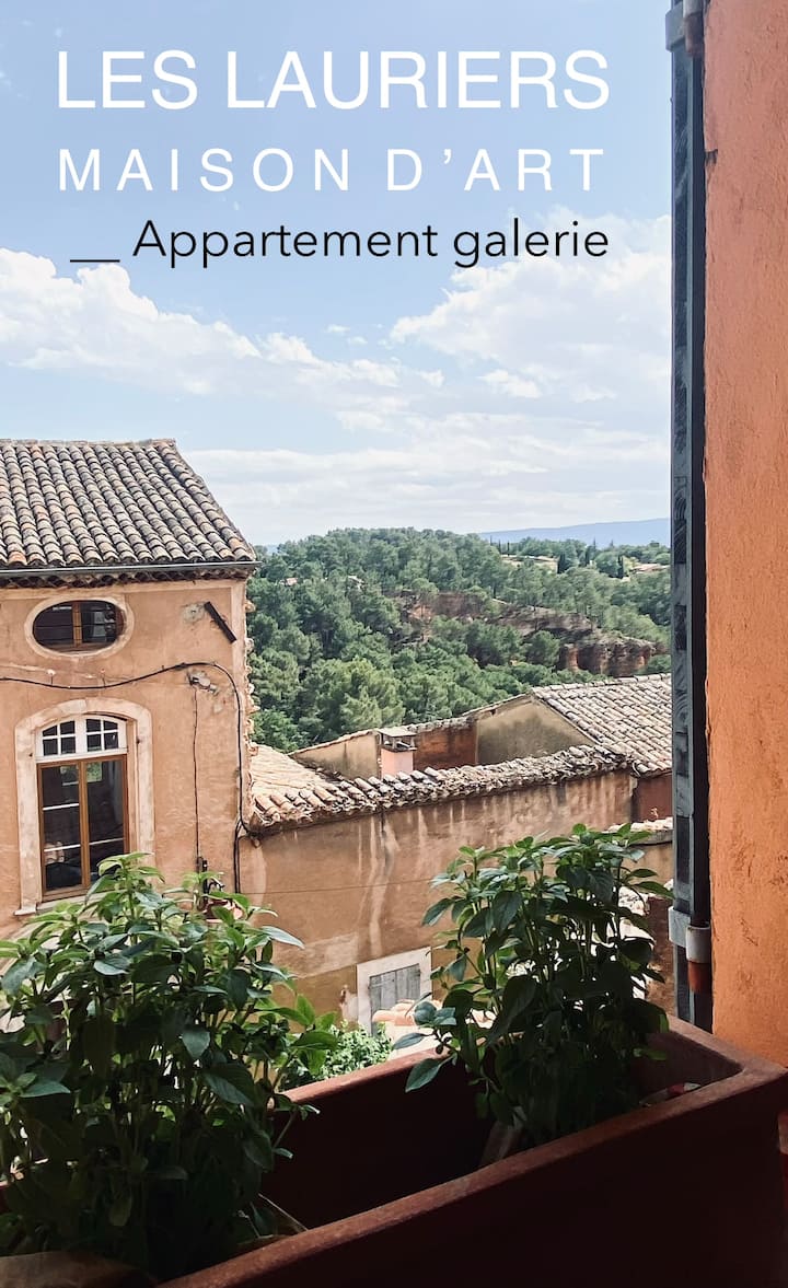 Appartement Galerie _ Les Lauriers - Maison Dart - Roussillon