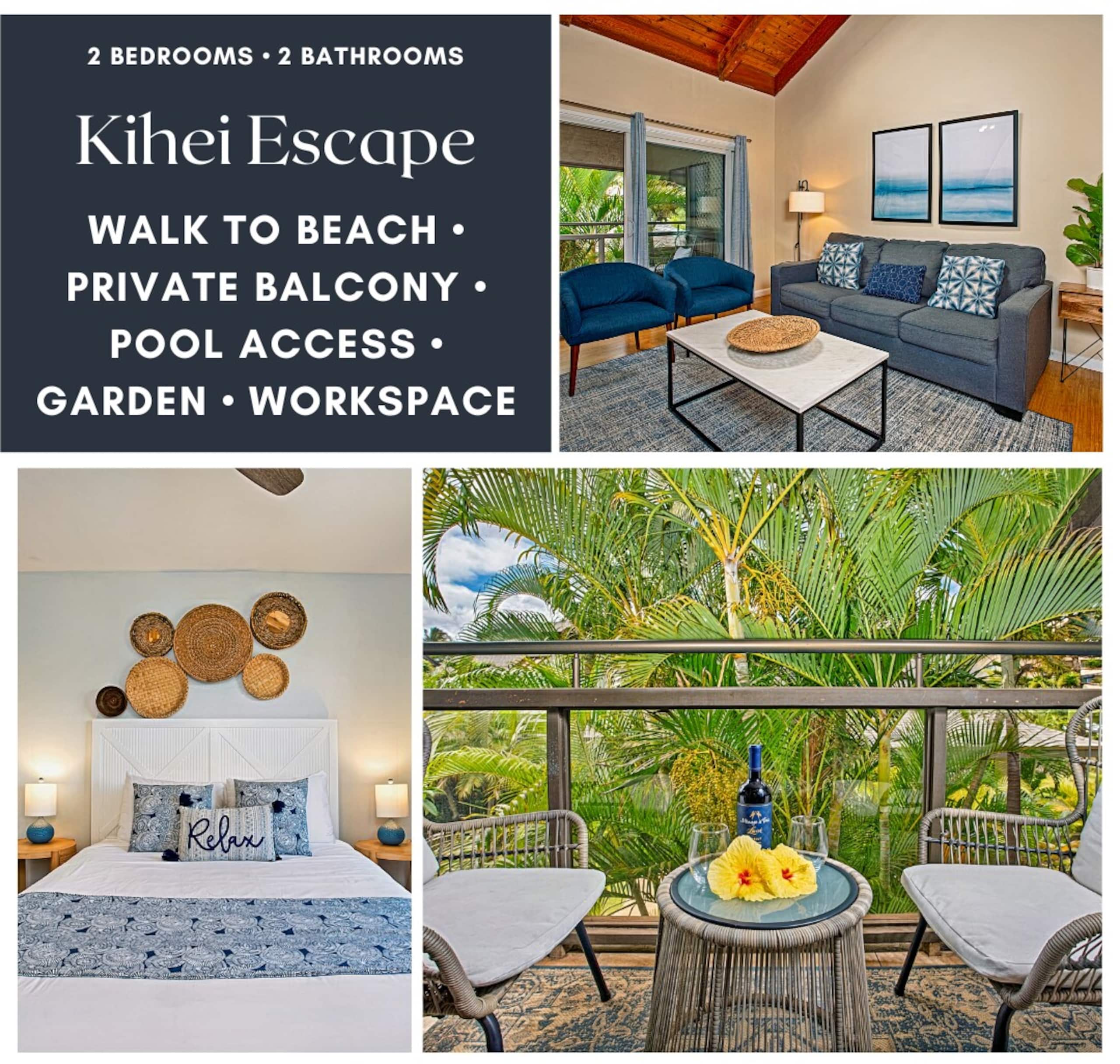 Kihei Oasis Steps to Ocean/Beach, Pool, Balcony - Photo 23
