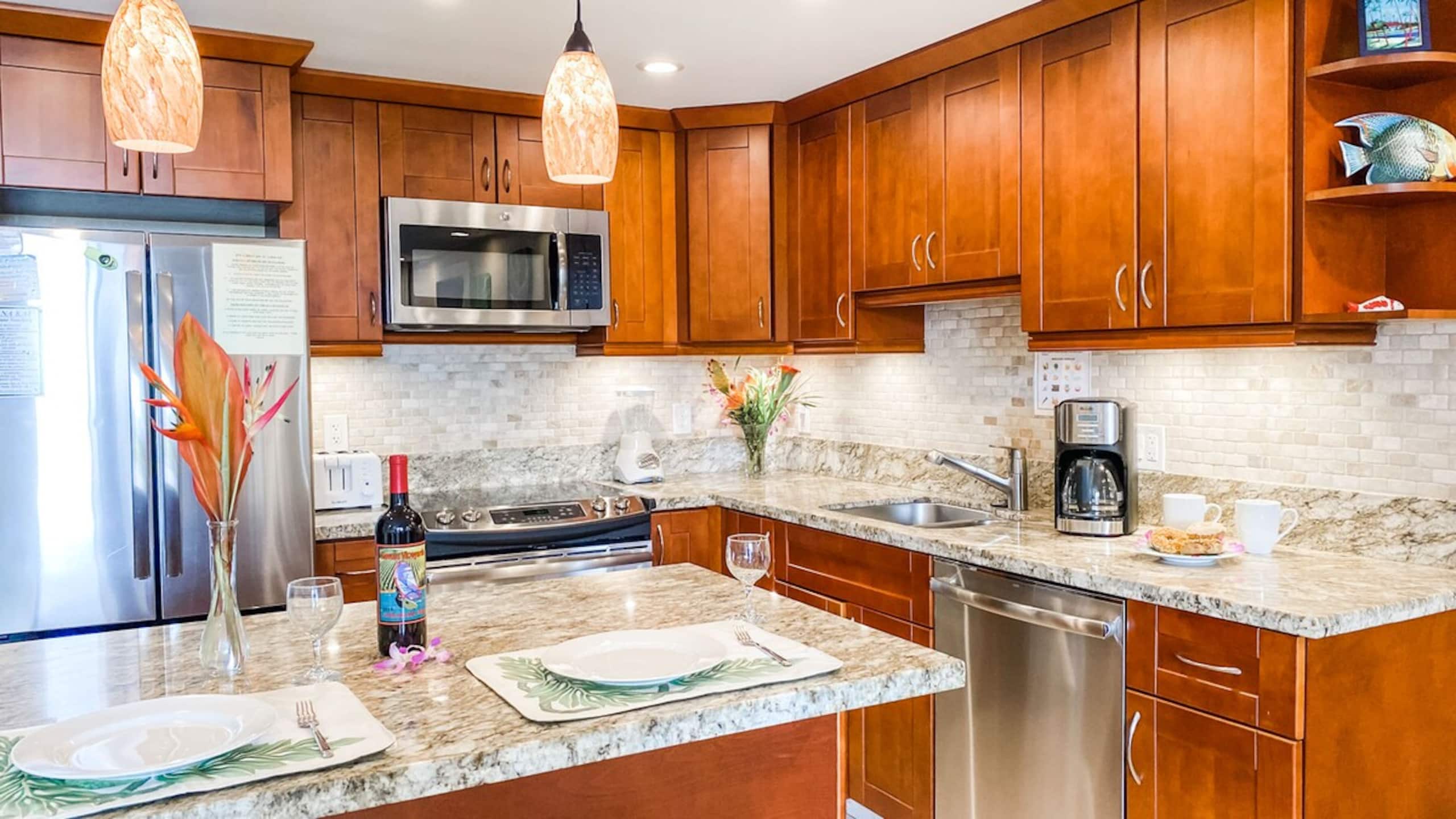 Two Bd Ocean view, AC, wifi, pool, hot tub D204 - Photo 4