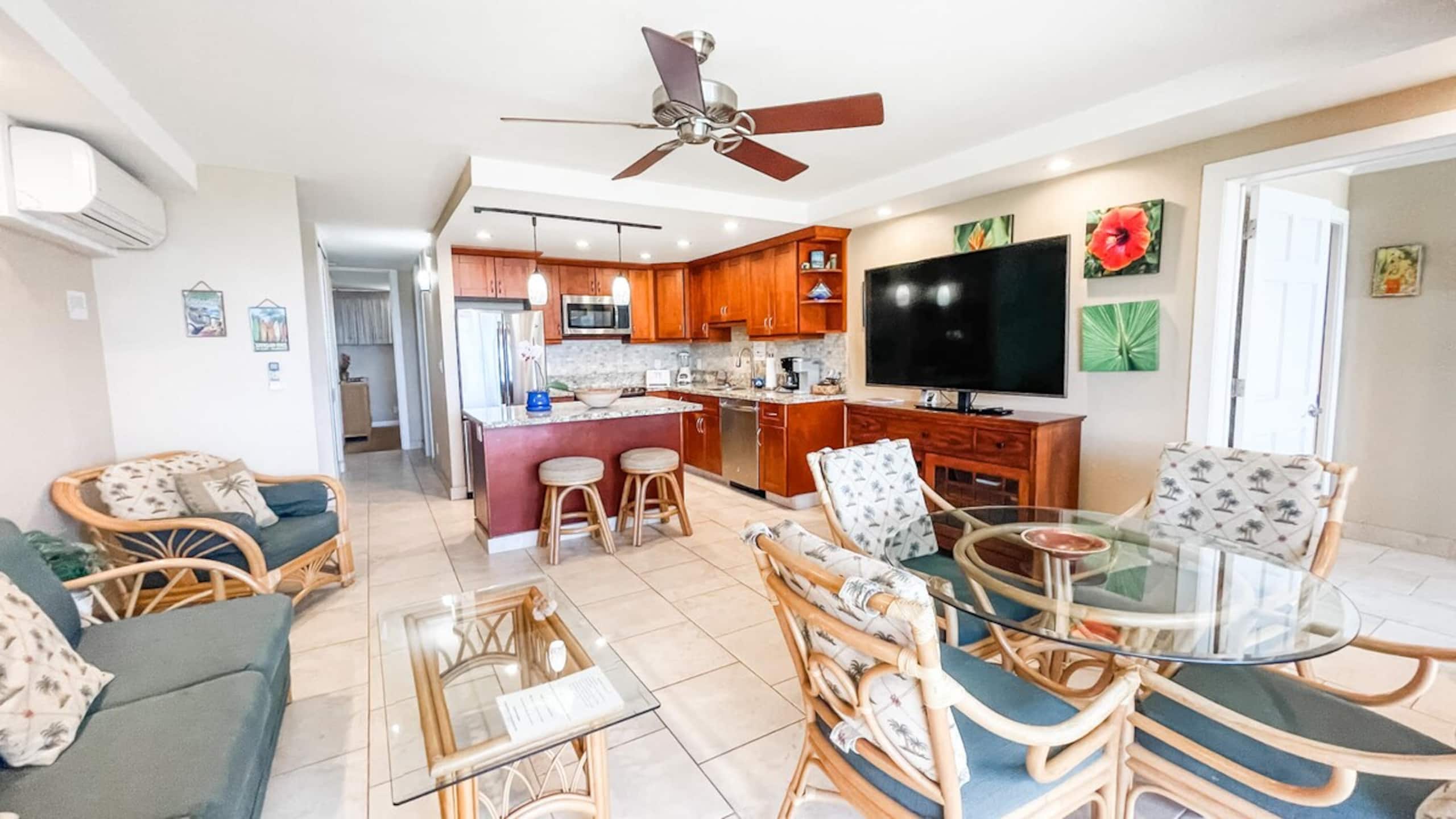 Two Bd Ocean view, AC, wifi, pool, hot tub D204 - Photo 2