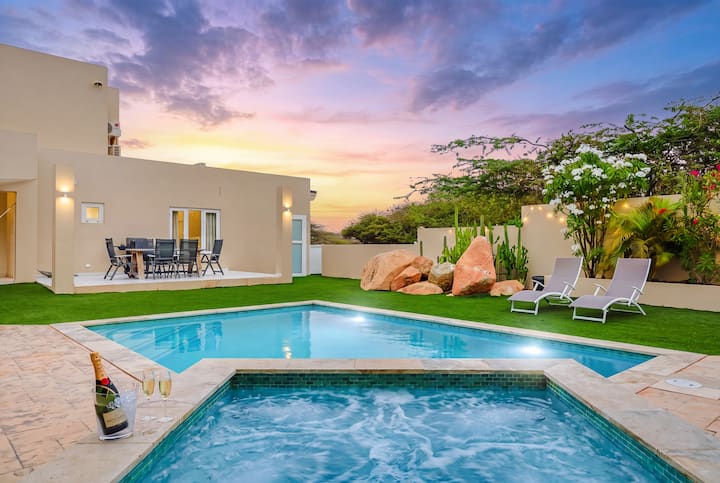 Luxury Pool Villa 3br 3 Baths Villa Twin B - Aruba