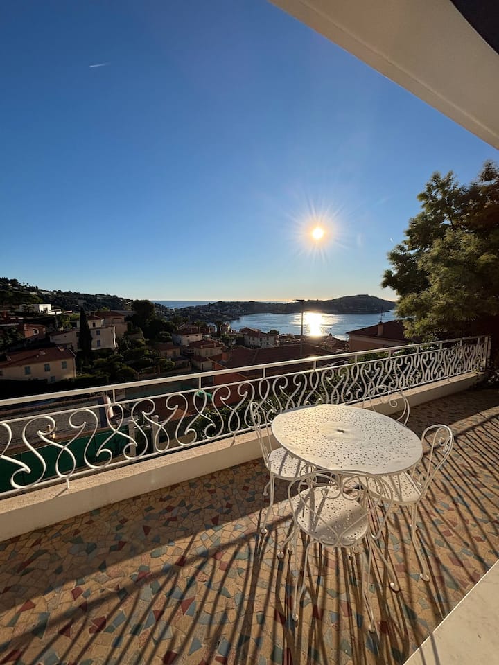 Frgk " Vue Mer Imprenable Villefranche" - Villefranche-sur-Mer