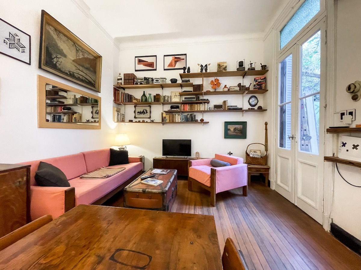 Loft con patio y 2 dormitorios