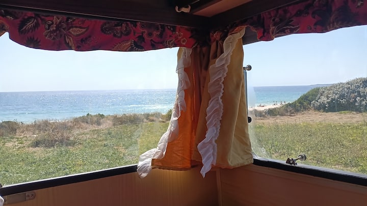 Loue Caravane Accès Direct Sur Plage Mesperleuc - Douarnenez