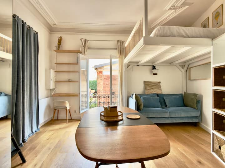 Studio Calme | Terrasse | Vue Jardin - Charenton-le-Pont