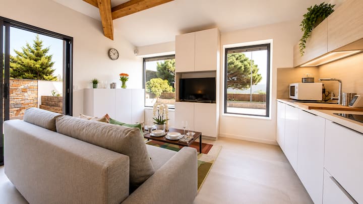 Studio Vue Mer Avec Jardin Privé Golfe Sttropez - Gassin
