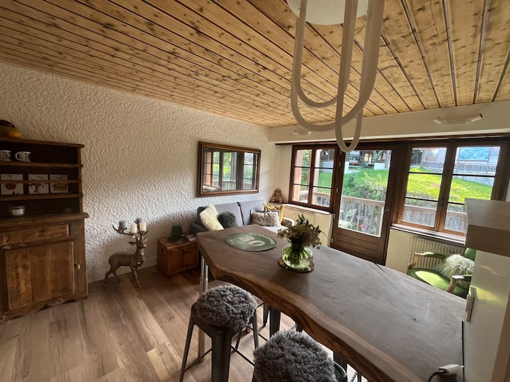 Studio Pied Des Pistes à Megève, Vue Montagne - メジェーヴ