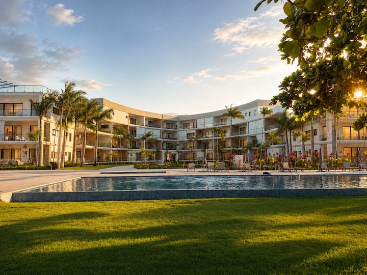 Luxury Oceanfront Wellness Residence 2 Beds - Cabarete