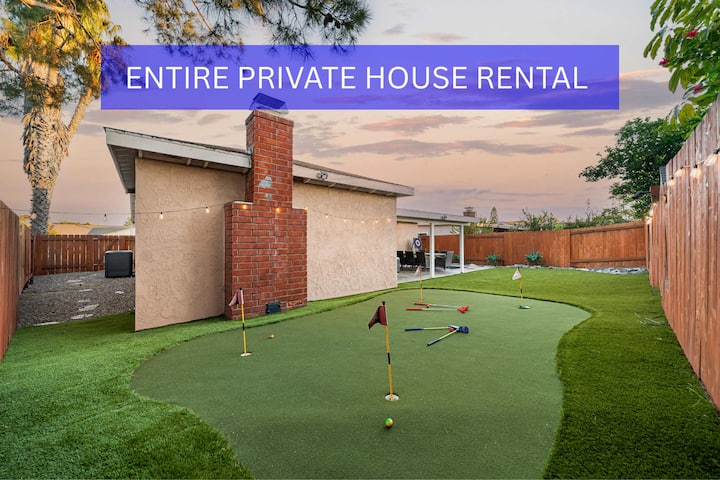 Gate Yard, Garage, 4-bed, Golf, Mira Mesa - San Diego, CA
