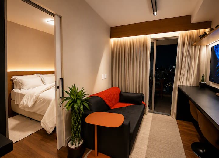 Modern High-rise Apartment Parking & Near Metro - Brésil