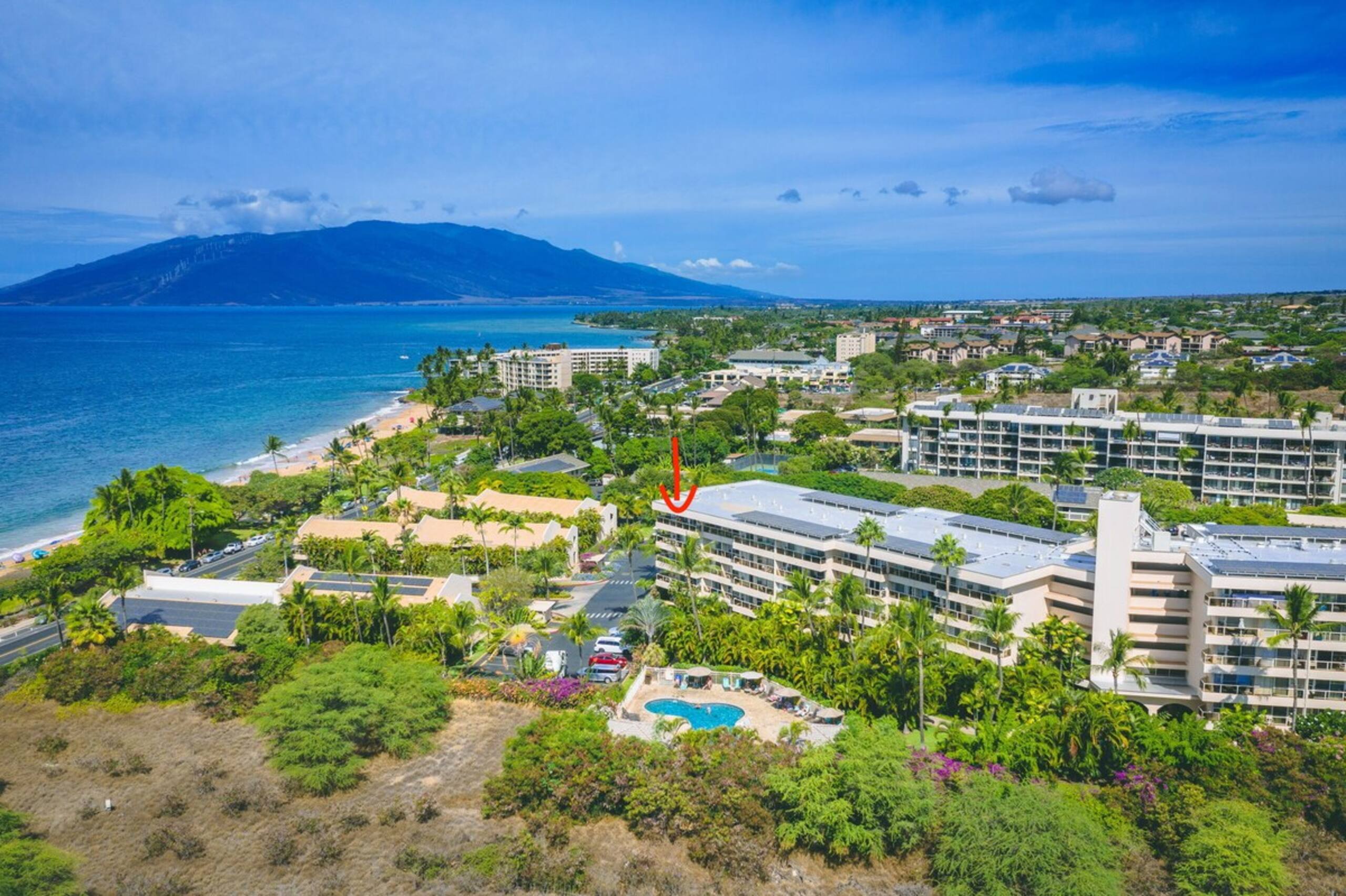 Maui Banyan, King Bed, Ocean View, Kamaole Beach! - Photo 23