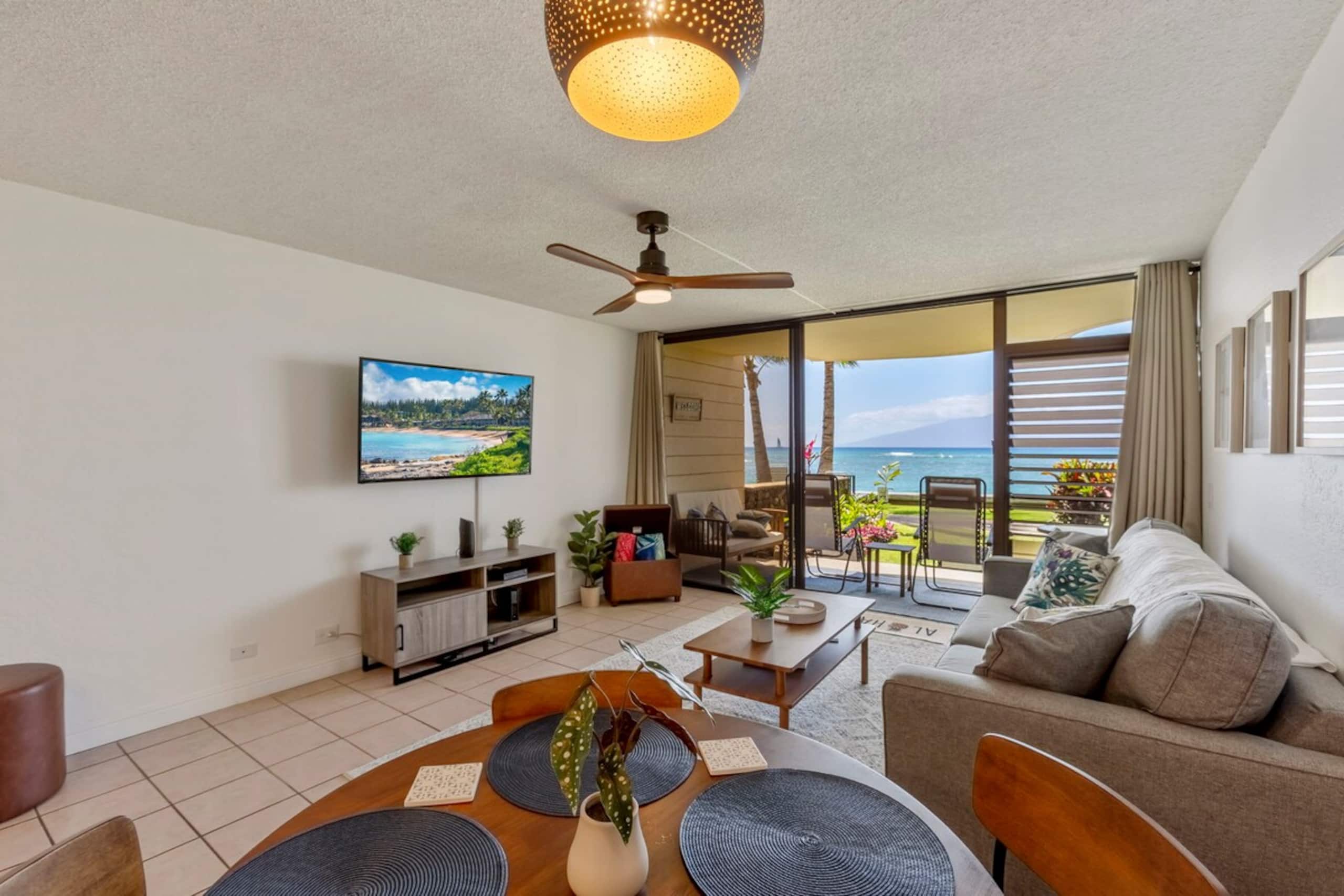 Renovated Maui Oceanfront, Whales + Sunset Lanai - Photo 54