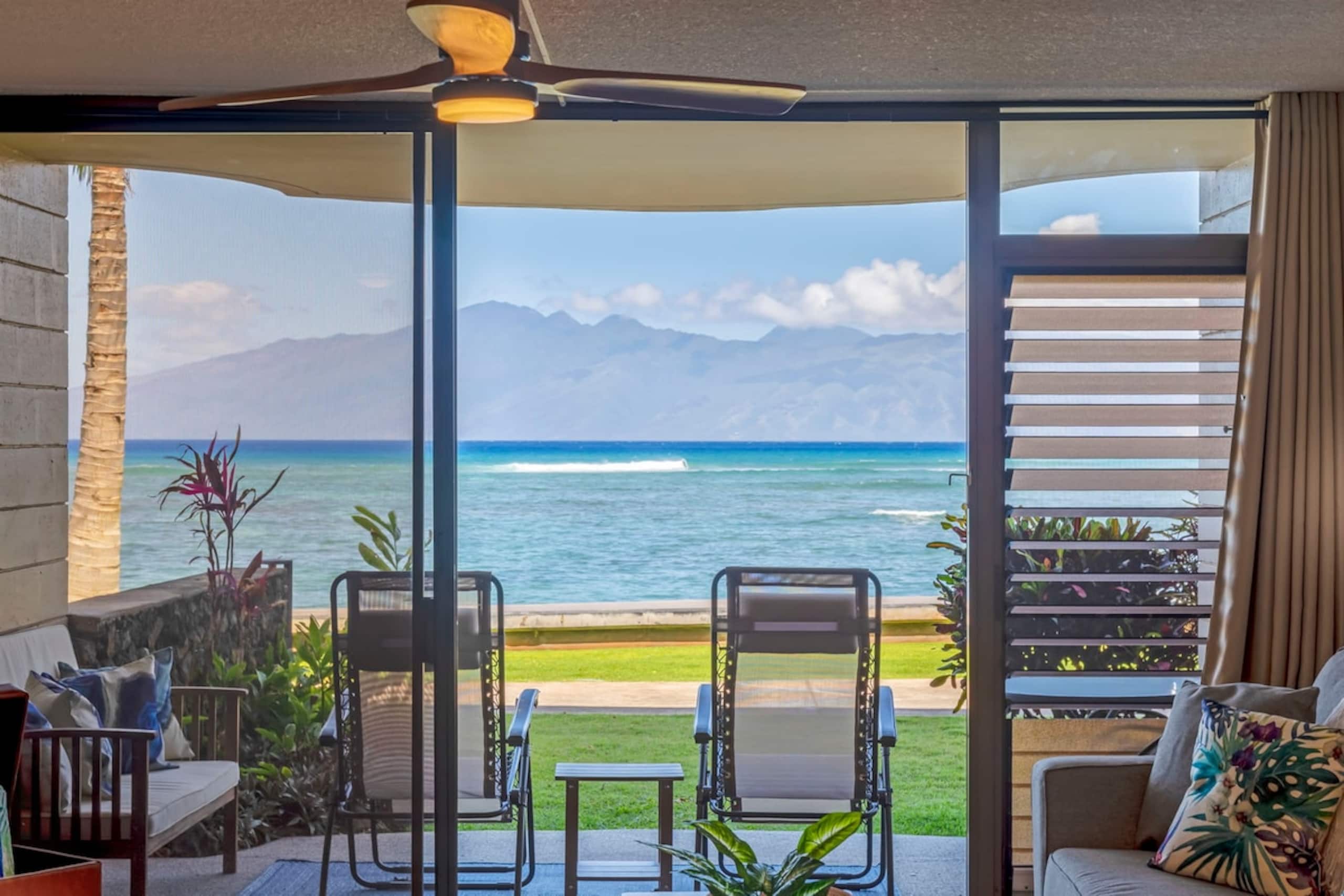 Renovated Maui Oceanfront, Whales + Sunset Lanai - Photo 24