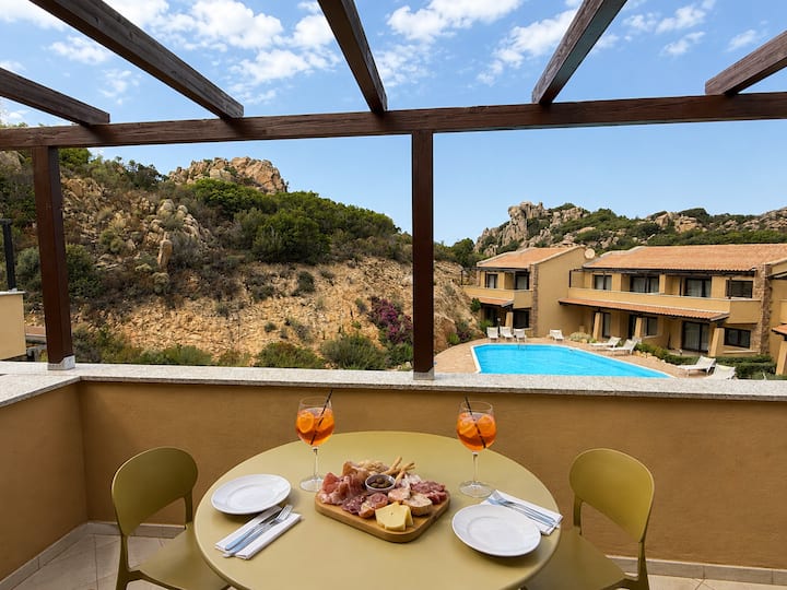 [Casa Le Rocce] Piscina E Vista Mare Nella Natura - Costa Paradiso