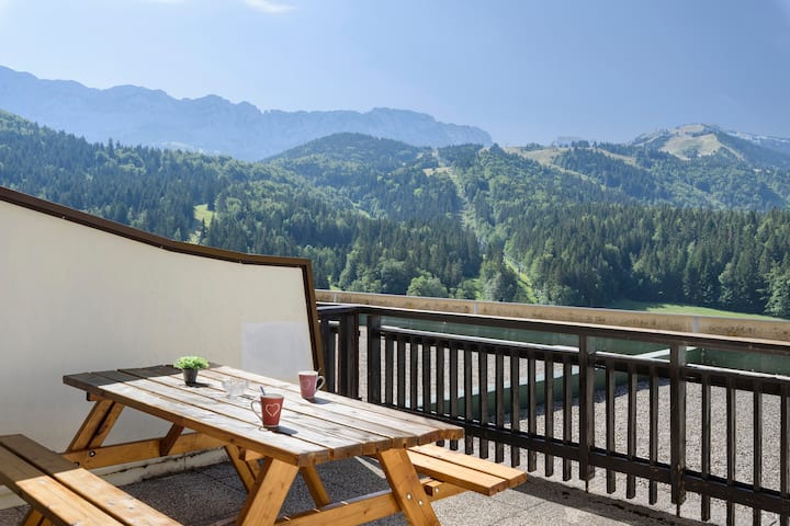 Glovettes Superbe Terrasse - Lans-en-Vercors
