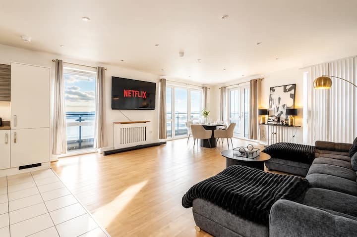 Premium Marina Penthouse | Long Stays - 修咸頓