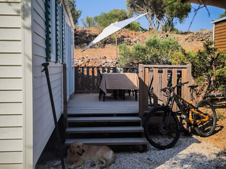 Mobil Home Climatisé - 6 Pers. - Salses-le-Château