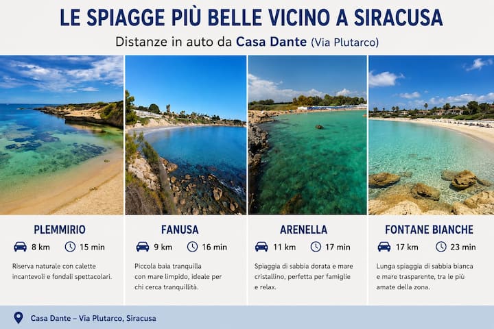 Casa Dante Relax E Comfort Nel Cuore Di Siracusa - Syrakus