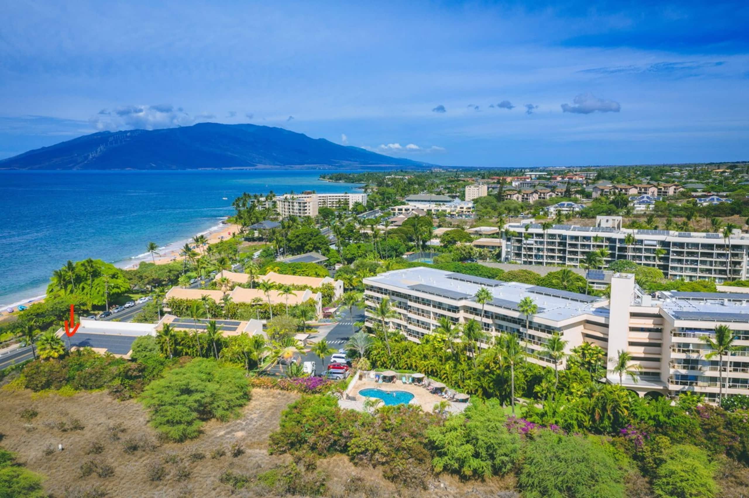 Maui Banyan, King Bed, Ocean View, Kamaole Beach! - Photo 13