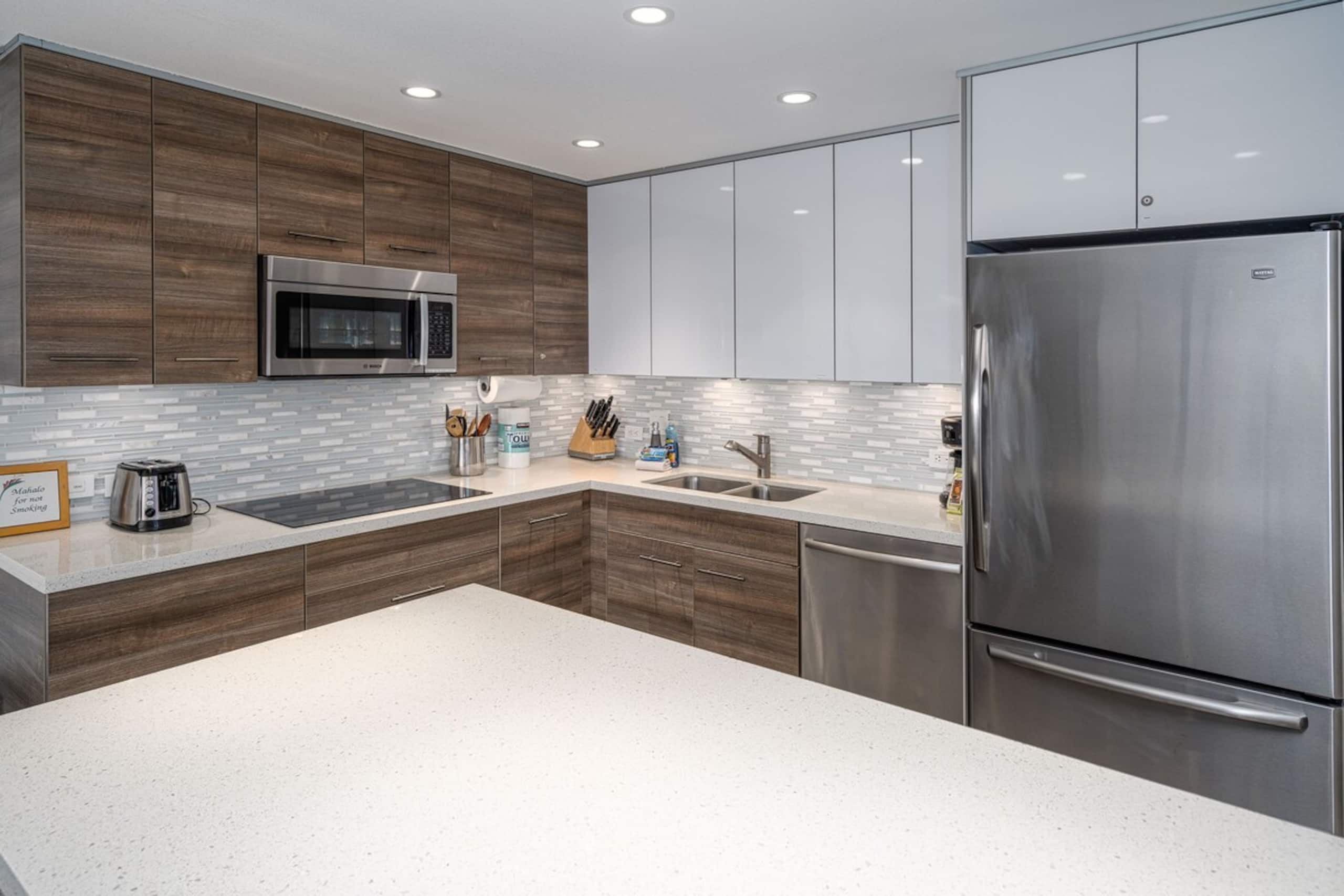 Kamaole Sands 3-303-Modern Finishes-Ocean Views-AC - Photo 10