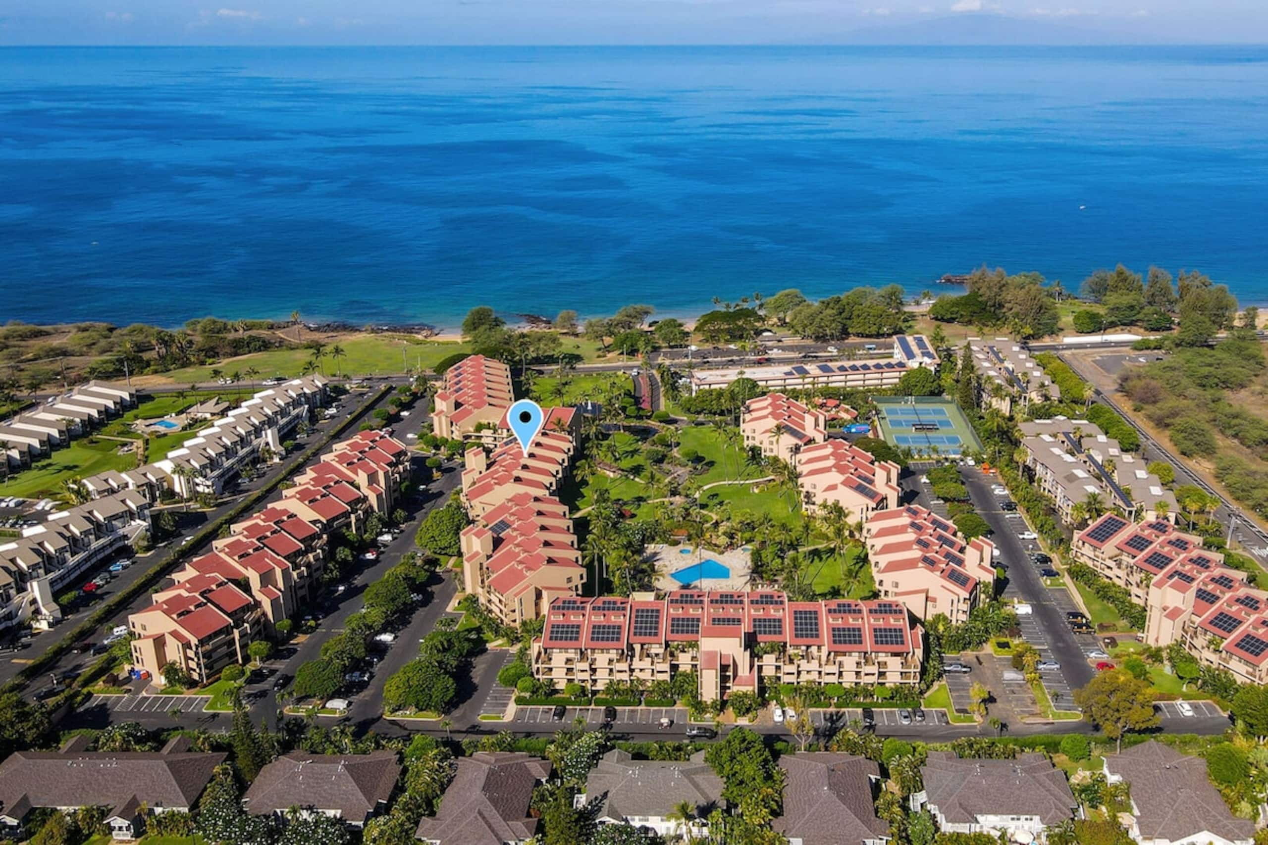 Kamaole Sands 7-406, Courtyard & Ocean Views, AC - Photo 90