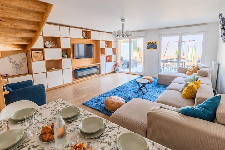 Grande Maison 4 Chambres Jardin Orly & Paris - Massy