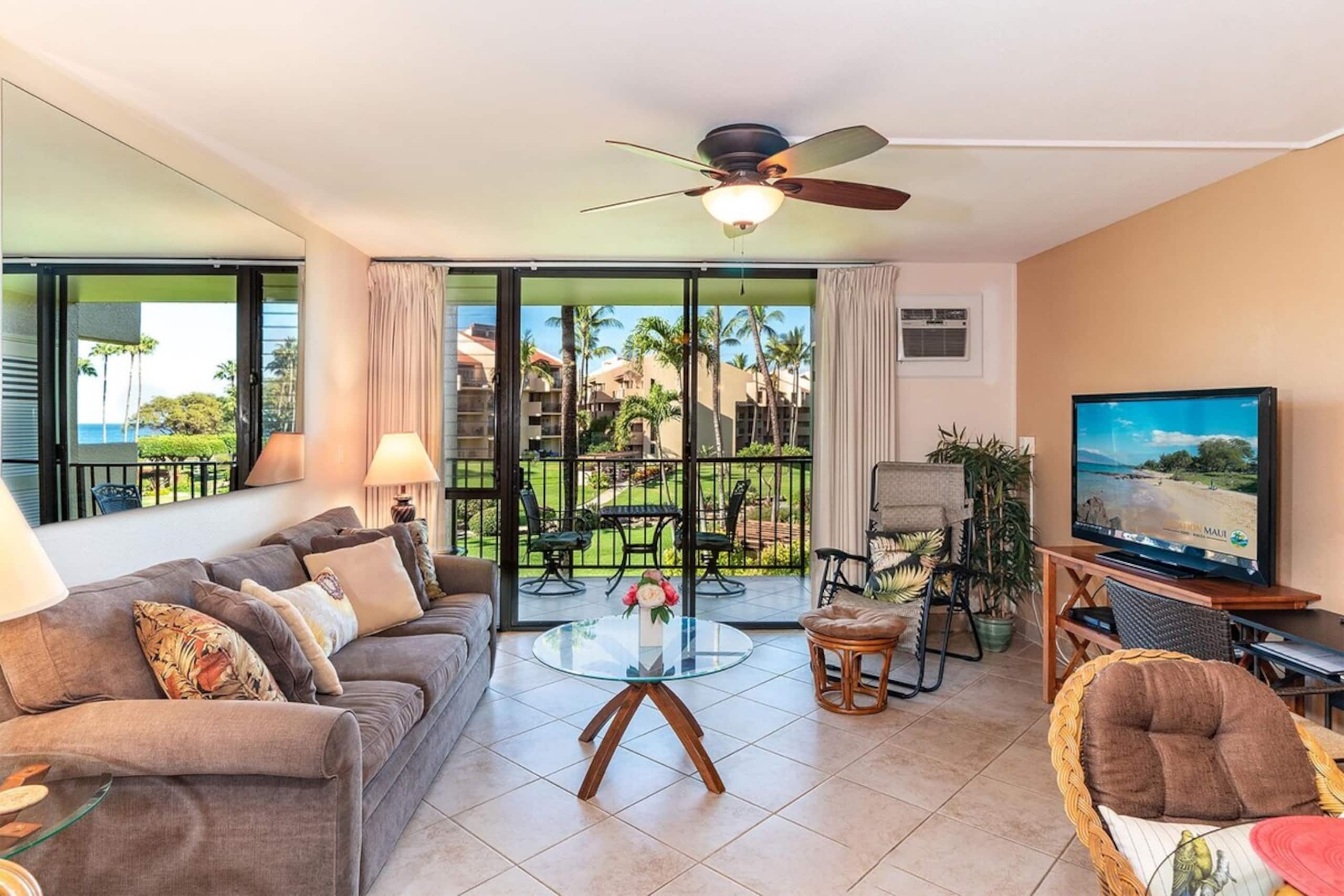 Kamaole Sands 2-204 - Ocean View Condo, AC, Wi-Fi - Main photo