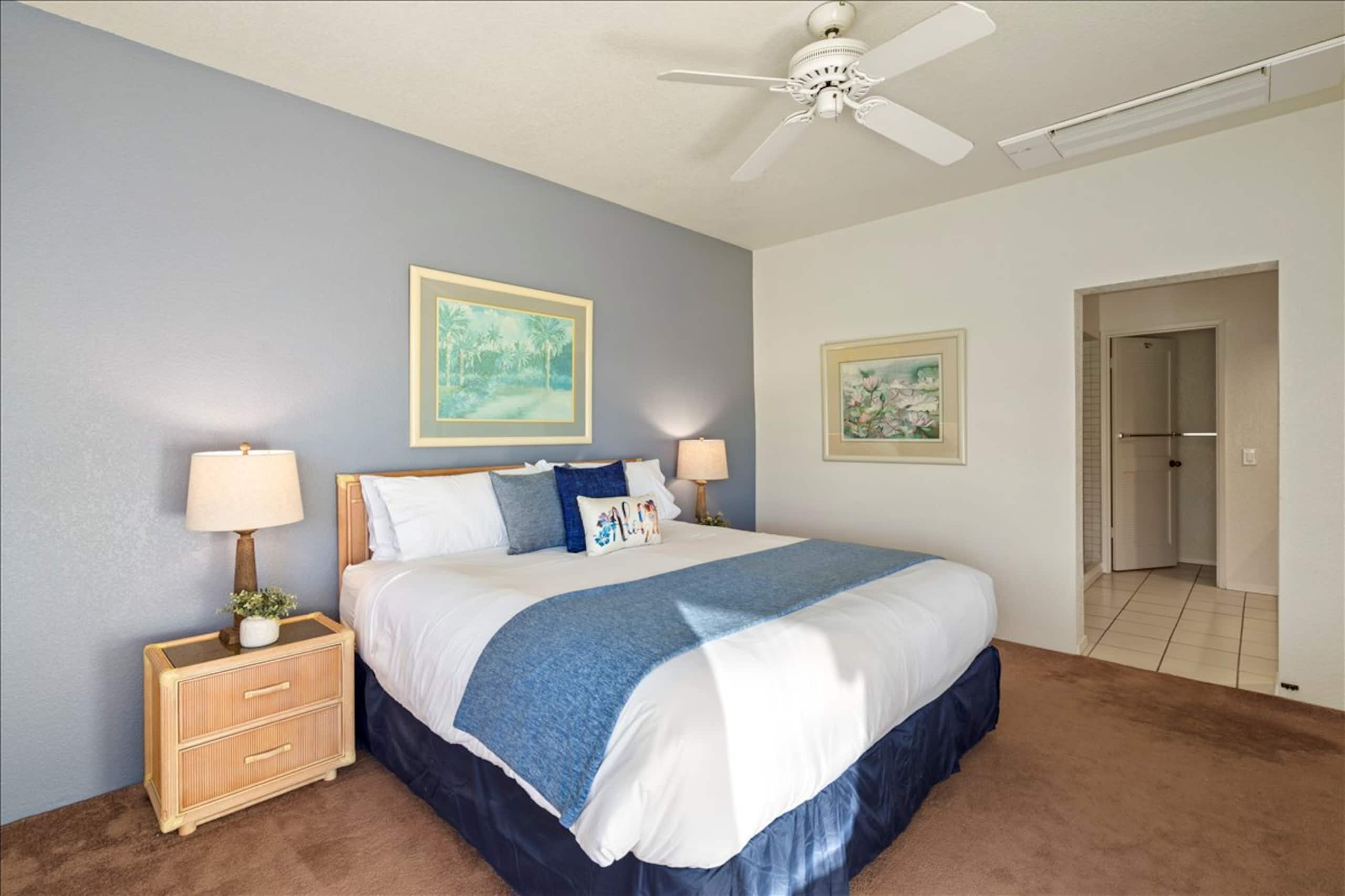 Golf Course View 2BR. AC. Walk to Shops & Beaches - Photo 22