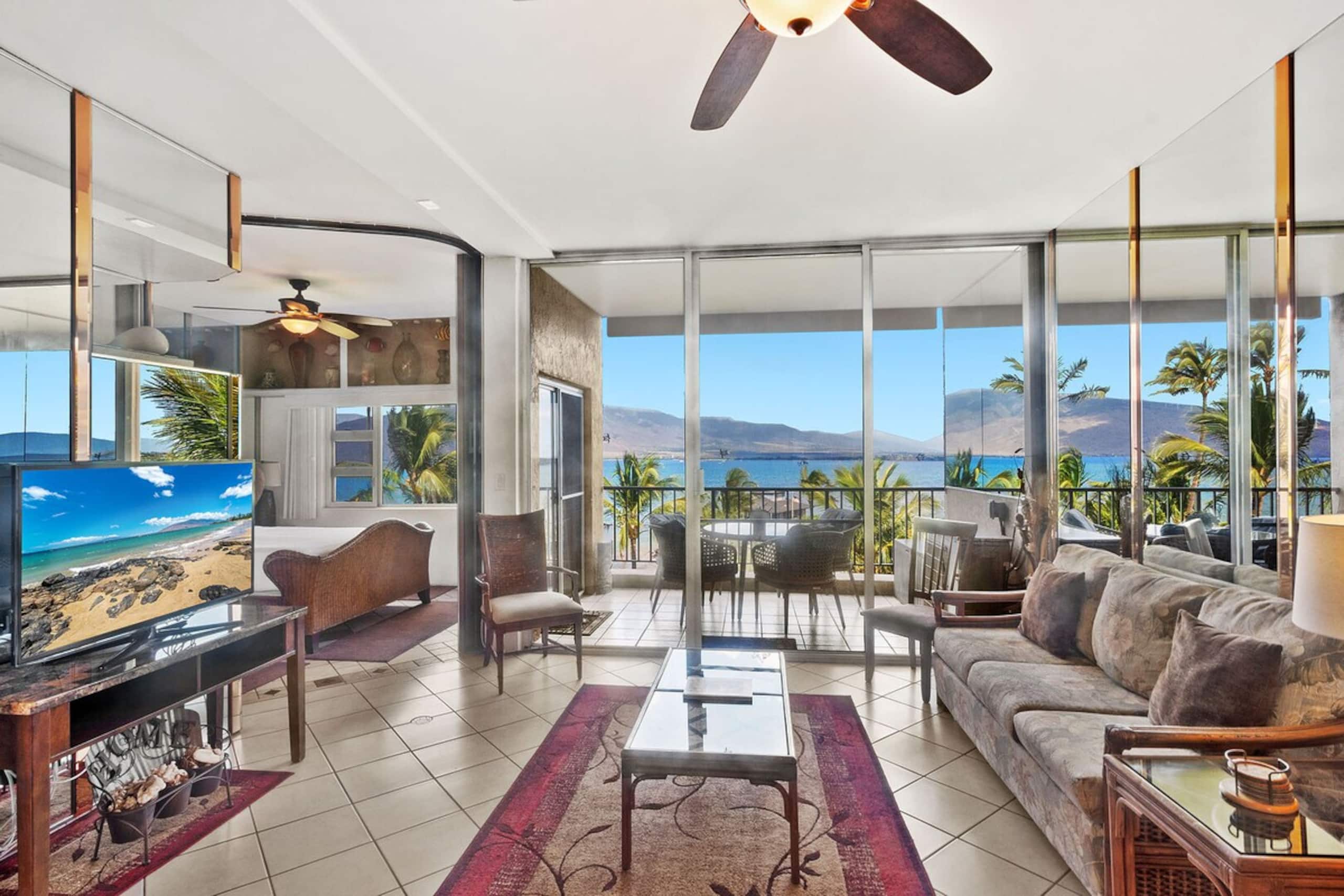 Menehune Shores 606 - Direct Ocean Front, Split AC - Photo 56