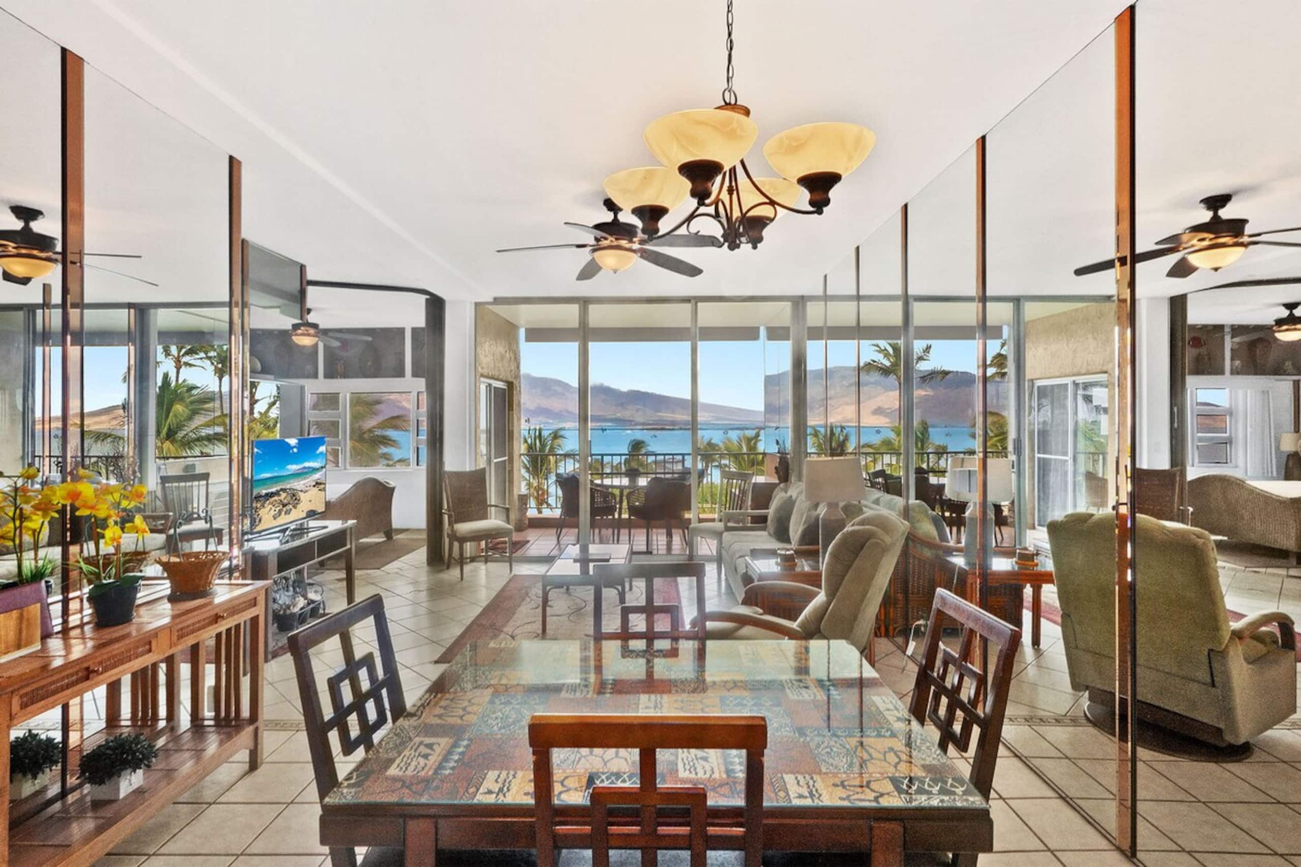 Menehune Shores 606 - Direct Ocean Front, Split AC - Photo 14