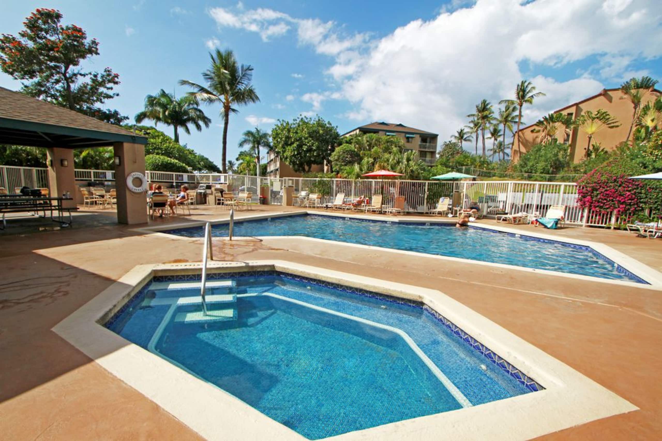3bd 3bth FULL AC Hot Tub Pool Kamaole Beach Condo - Photo 27