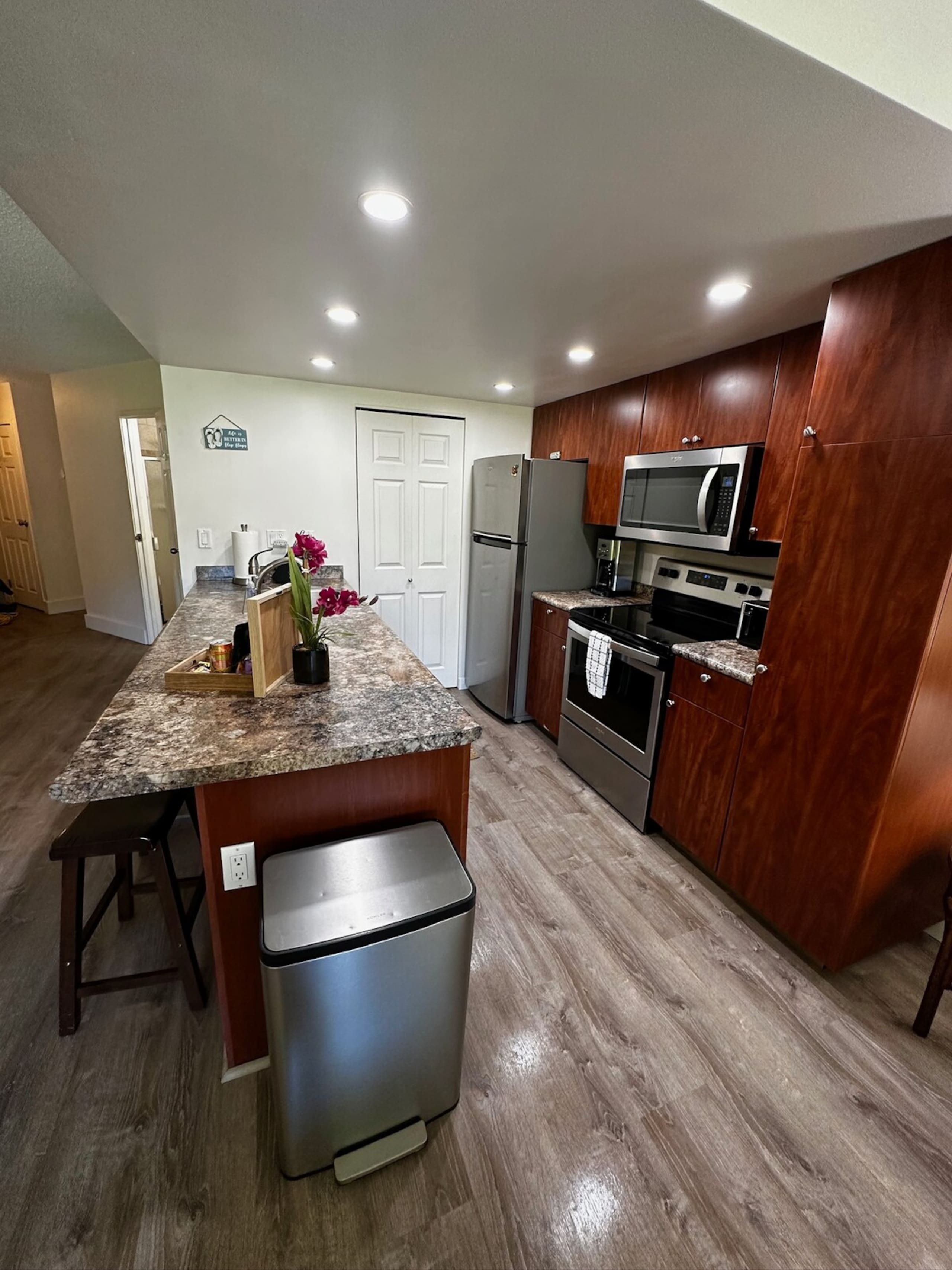 Beachfront sunset, 2 baths, AC, hot tub - Photo 13