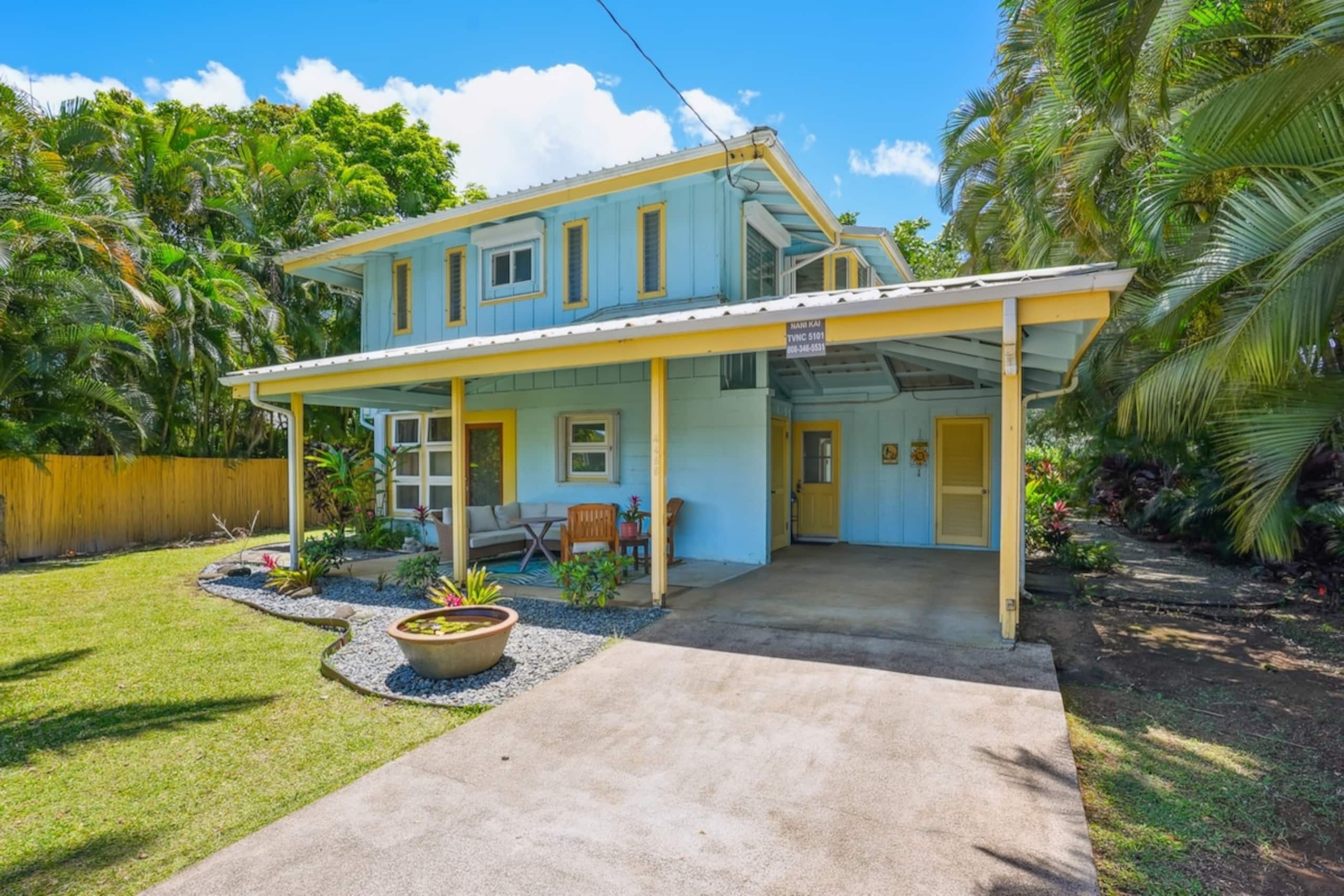 5BD A/C Hanalei Home, short walk to Shops & Beach - Photo 4