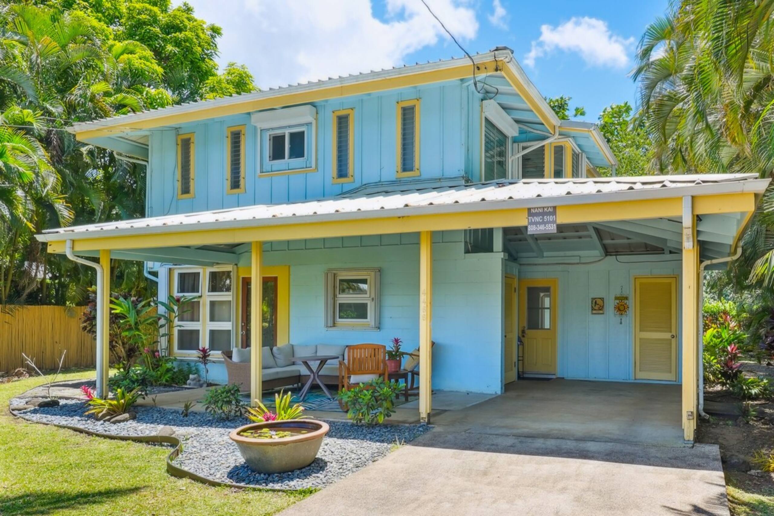 5BD A/C Hanalei Home, short walk to Shops & Beach - Photo 53