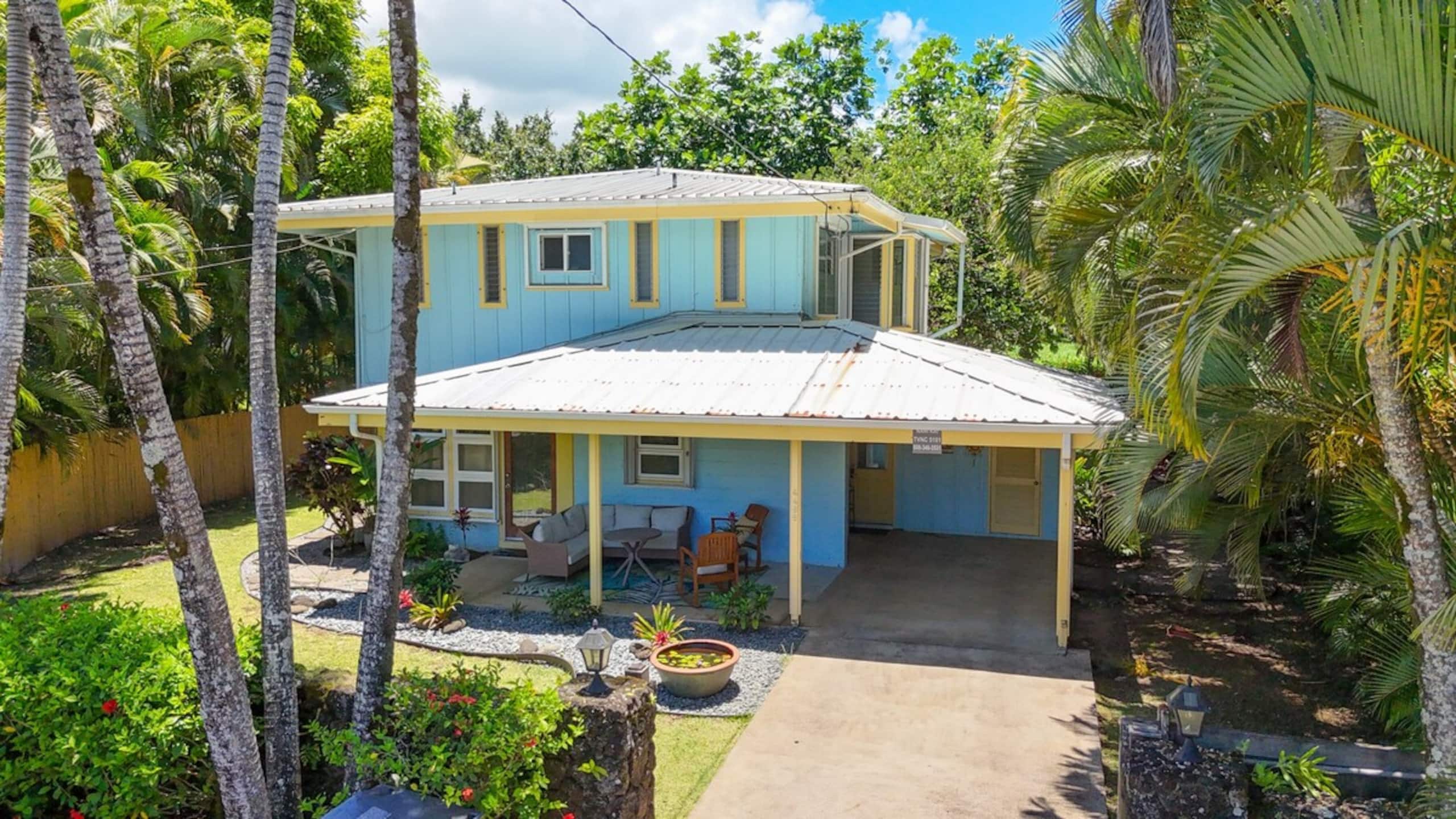 5BD A/C Hanalei Home, short walk to Shops & Beach - Photo 31