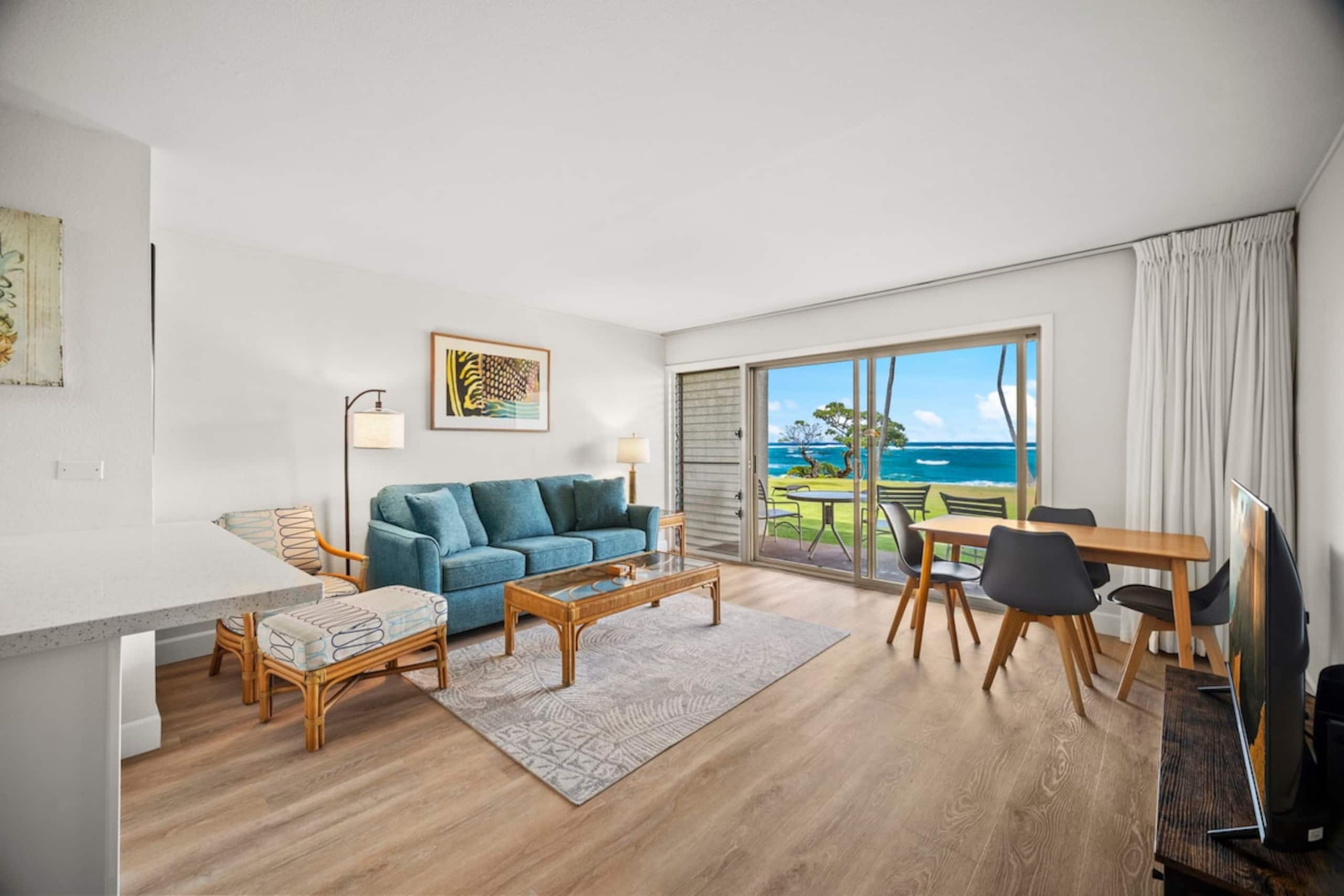 Kapaa Shore Resort A101, Oceanfront, End Unit - Photo 2