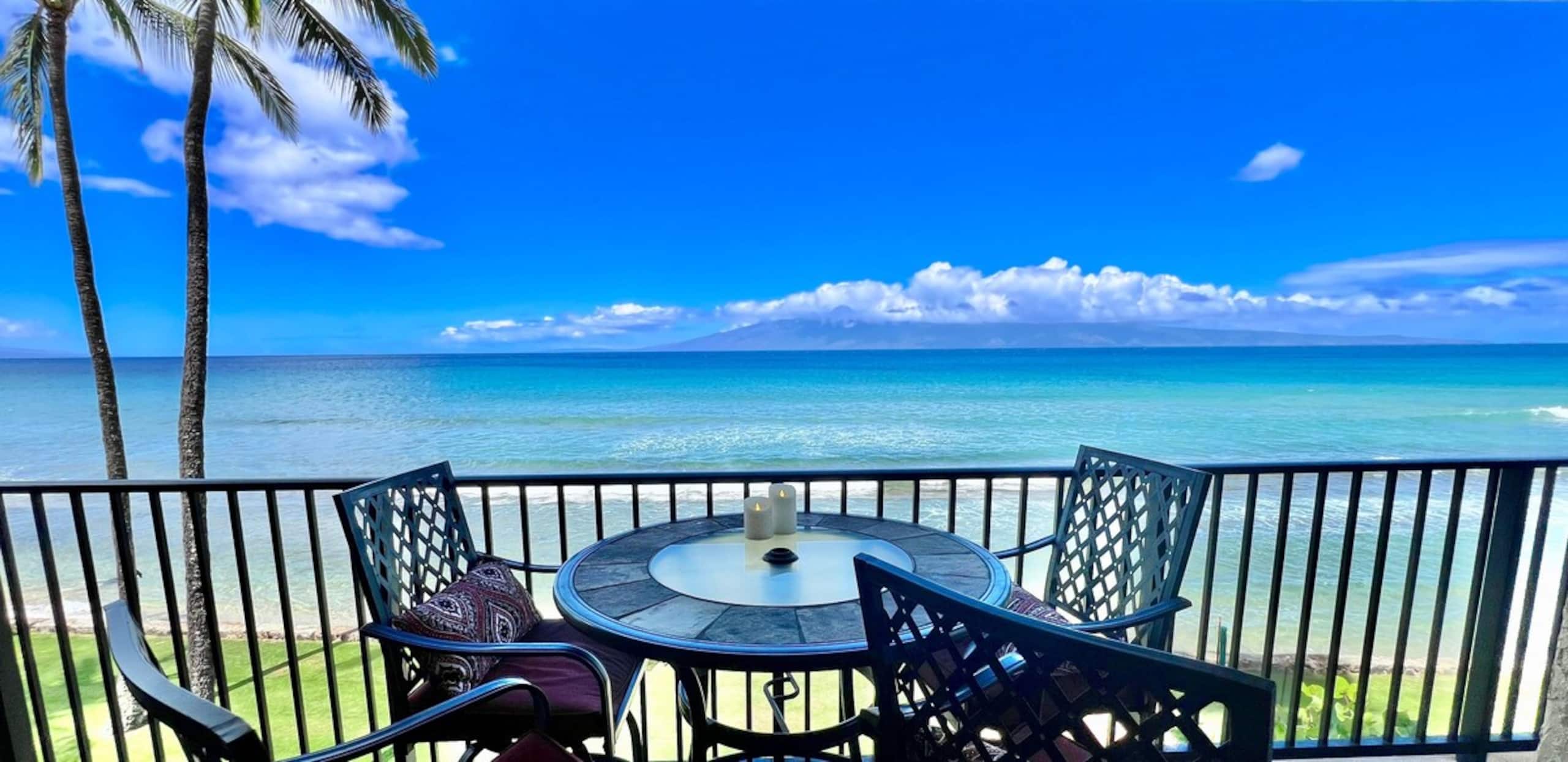 1BR Oceanfront Corner, Wraparound Lanai + A/C - Photo 37