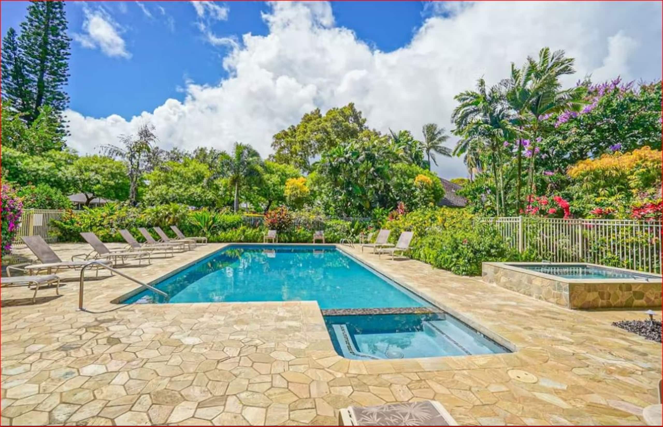 Tropical 2BR Retreat w/Mountain Views & Beach Path - Main photo