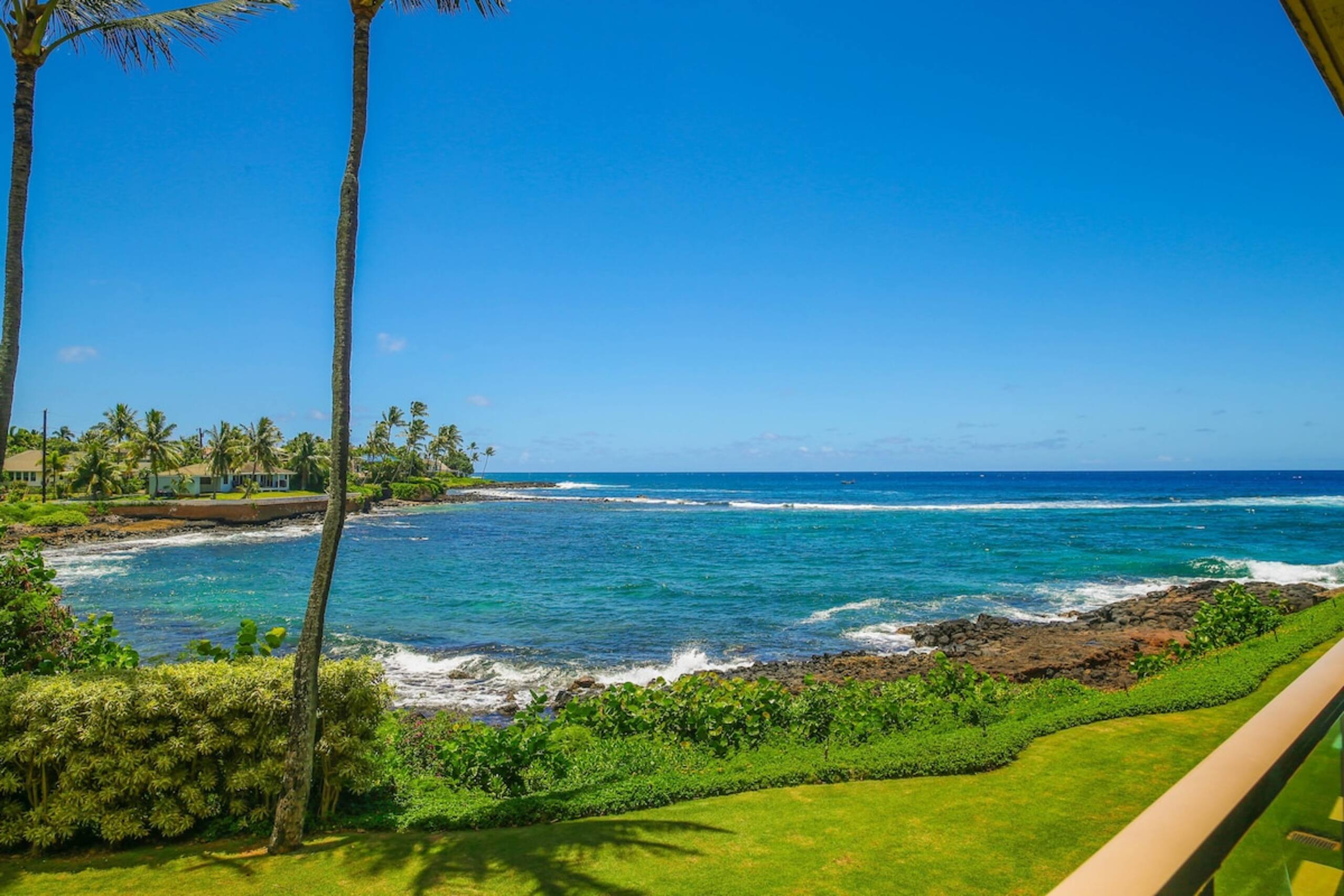 Spacious Oceanfront Poipu Condo Kuhio Shores 202 - Main photo