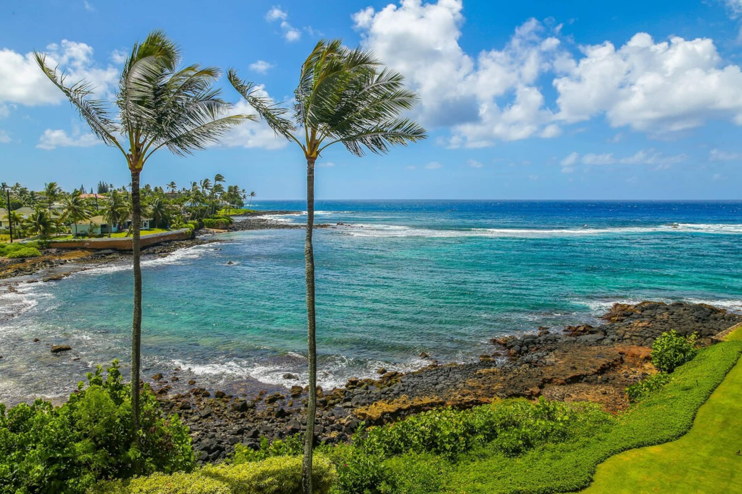 End Unit Oceanfront Getaway at Kuhio Shores 401 - Photo 13