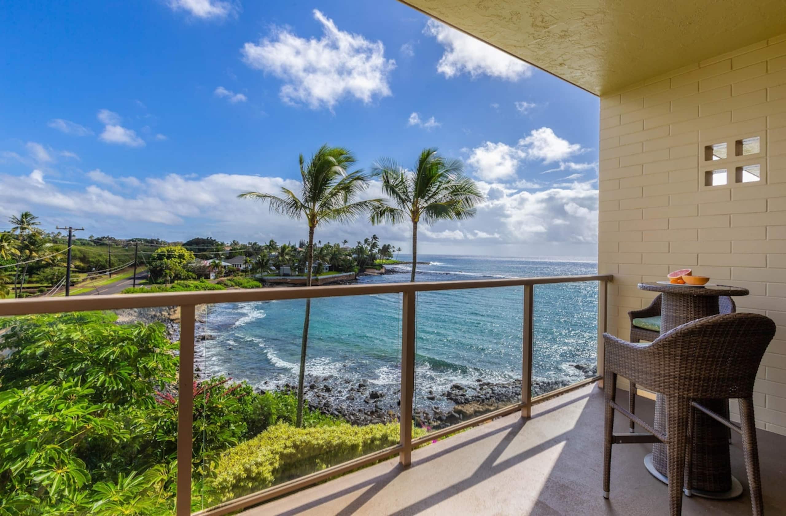 End Unit Oceanfront Getaway at Kuhio Shores 401 - Photo 1