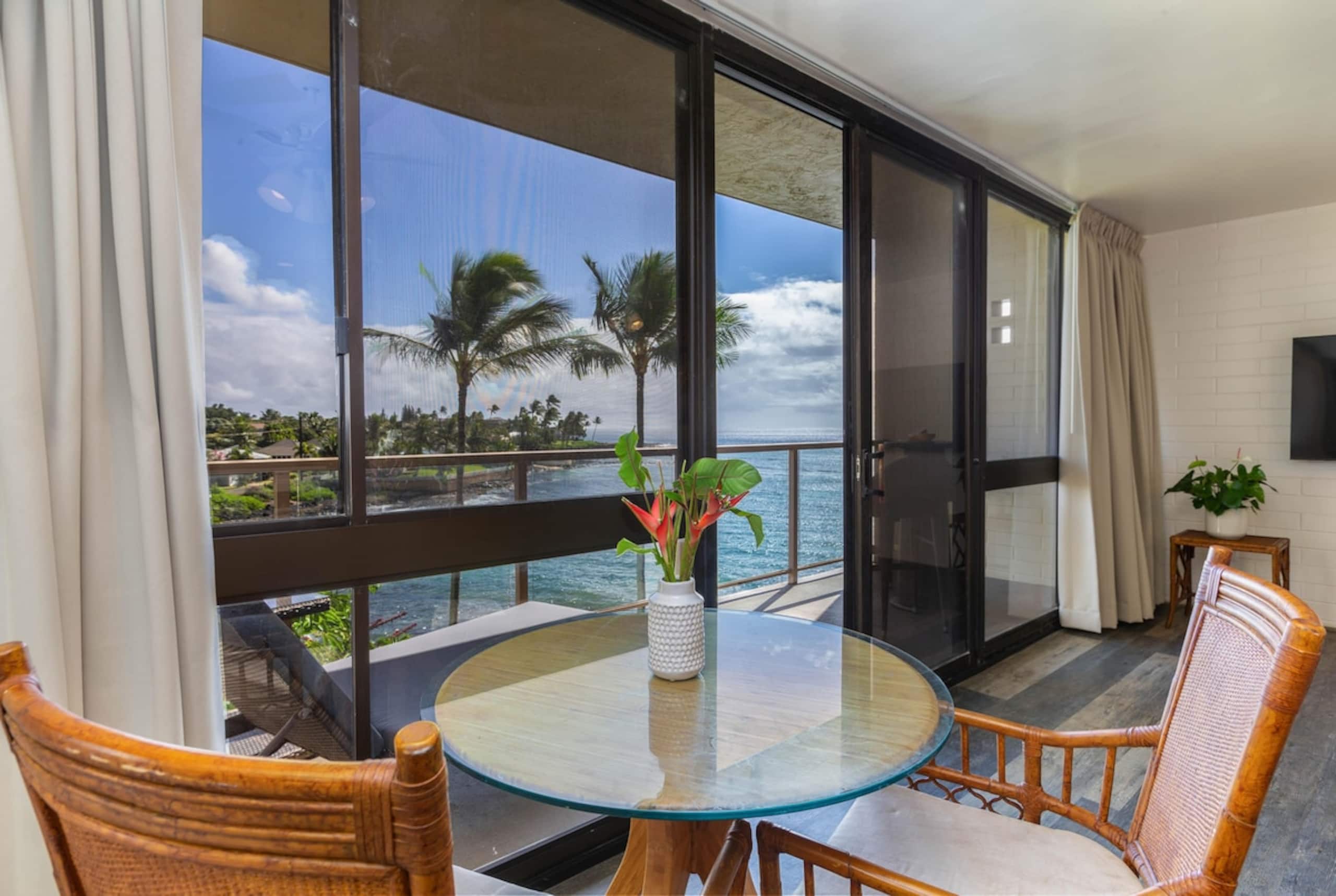 End Unit Oceanfront Getaway at Kuhio Shores 401 - Photo 9