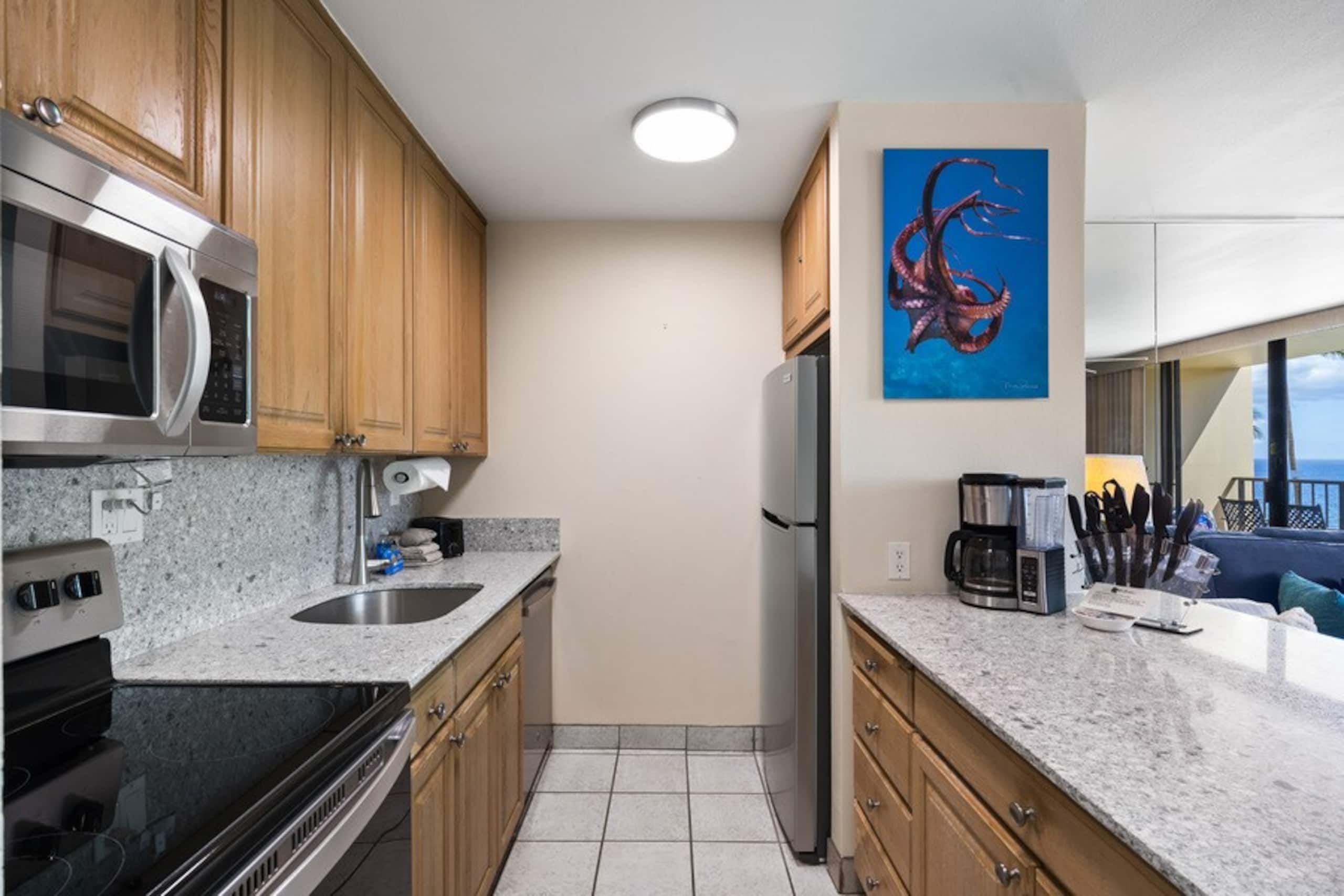 Upgraded Condo with Ocean Views- Sugar Beach 409 - Photo 10