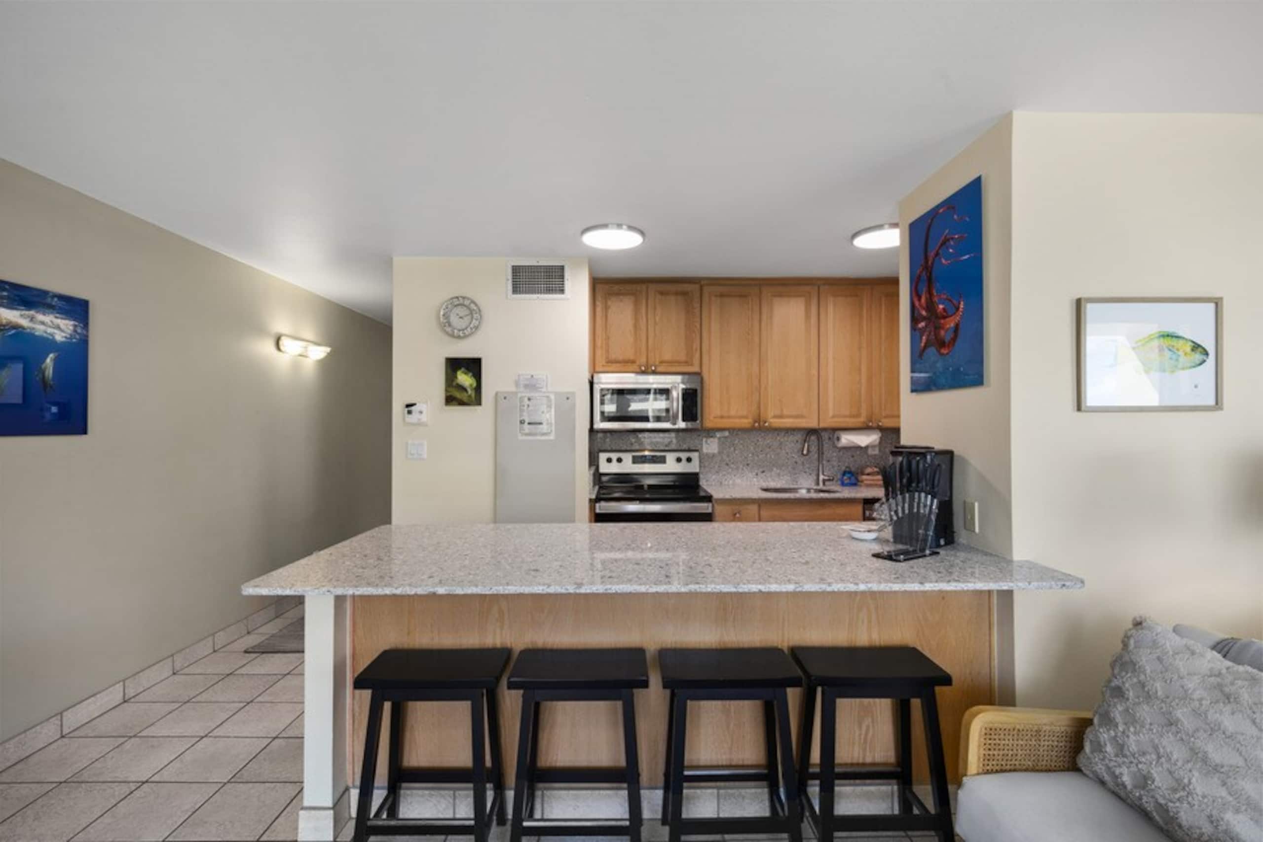 Upgraded Condo with Ocean Views- Sugar Beach 409 - Photo 7